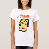 Hallo, weißer Junge! T-Shirt (Vorderseite)