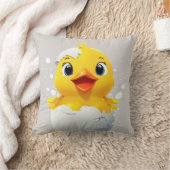 Hallo Welt! Chic Chick Throw Kissen (Decke)