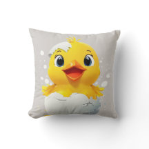 Hallo Welt! Chic Chick Throw Kissen