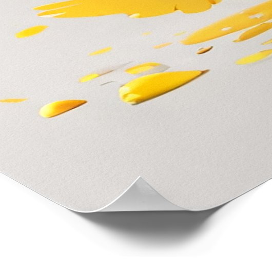 Hallo Welt! Chick Chick Poster (Ecke)