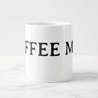 Hallo Welt Minimalistische weiße Kaffeetasse* Jumbo-Tasse