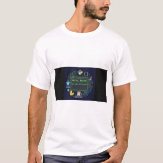 Hallo Welt Programmierer T-Shirt | Coding Life Dai