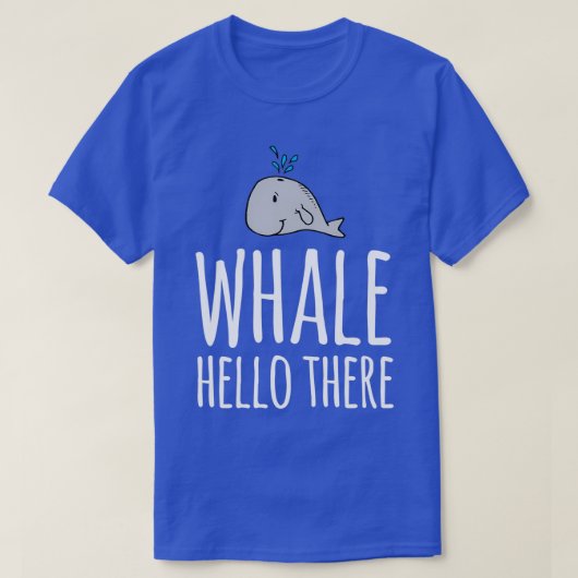 Hallo Whale 19 T-Shirt (Design vorne)