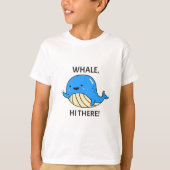 Hallo Whale, Kinder T-Shirt (Vorderseite)