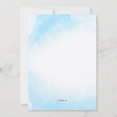 Hallo Winter Einladung (Rückseite)