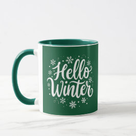 Hallo Winter Elegante Weihnachten Zwei Tone Kaffee Tasse