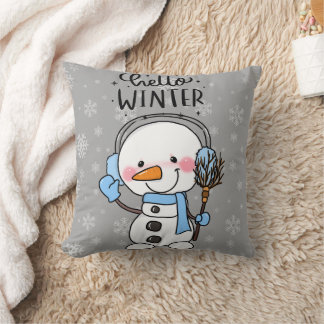 Hallo Winter Kissen