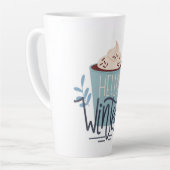 Hallo Winter Milchtasse (Linke Ecke)