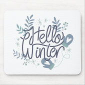 Hallo Winter Mousepad (Vorne)