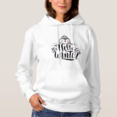 Hallo Winter Pinguin Hoodie (Vorderseite)