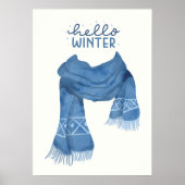 Hallo Winter Poster (Vorne)