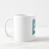 Hallo Winter Schneemann Tasse (Links)
