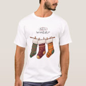 Hallo Winter T-Shirt (Vorderseite)