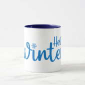 Hallo Winter Tasse (Zentrum)
