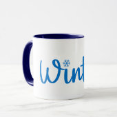 Hallo Winter Tasse (Vorderseite Links)