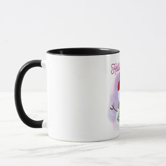 Hallo Winter Tasse (Links)