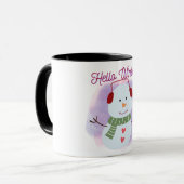 Hallo Winter Tasse (Vorderseite Links)