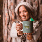 Hallo Winter Texas Forest Snow Szene Kaffeetasse