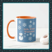 Hallo, Winter Wonderland Combo-Kaffee Tasse