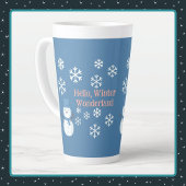 Hallo, Winter Wonderland Milchtasse