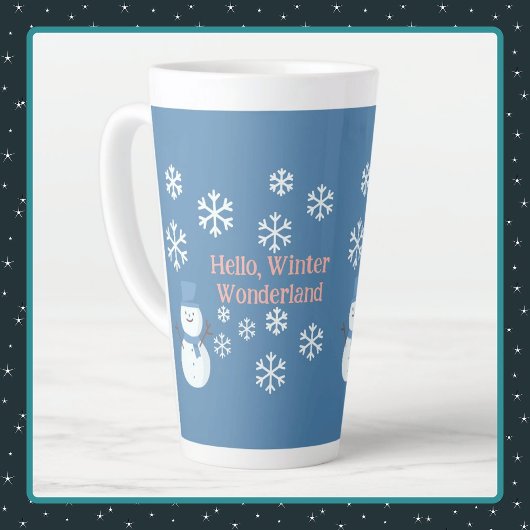 Hallo, Winter Wonderland Milchtasse