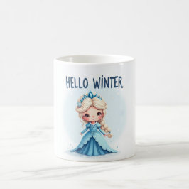 Hallo Winterprinzessin Tasse