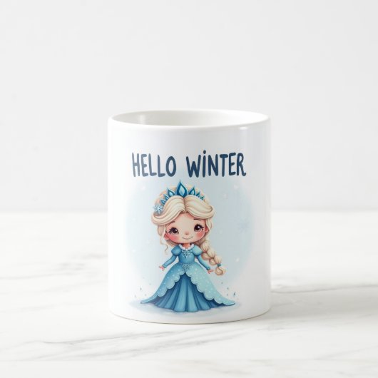 Hallo Winterprinzessin Tasse (Mittel)