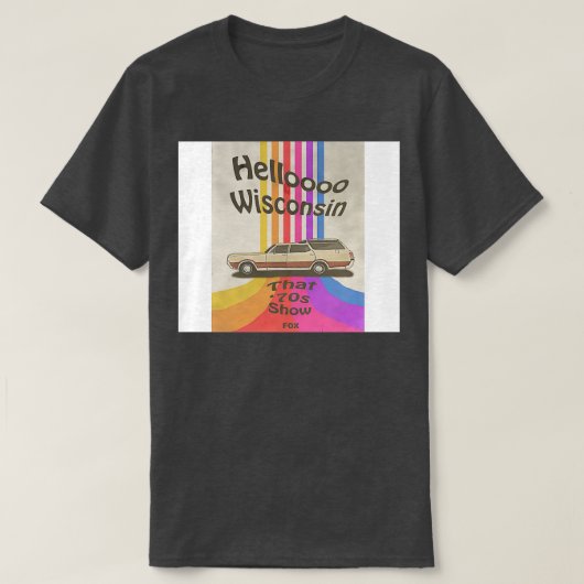 Hallo Wisconsin T-Shirt (Design vorne)