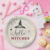 Hallo Witze Funny Junggeselinnen-Abschied Pappteller (Party)