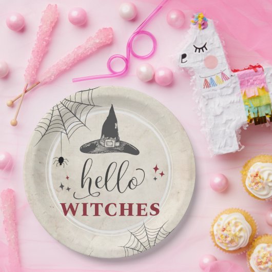 Hallo Witze Funny Junggeselinnen-Abschied Pappteller (Party)