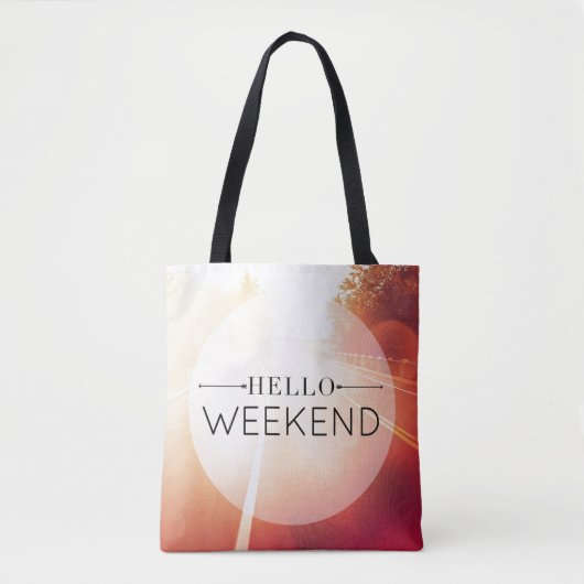 Hallo Wochenende 3 Tasche (Vorderseite)