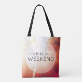 Hallo Wochenende 3 Tasche (Rückseite)