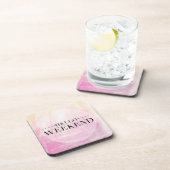 Hallo Wochenende Untersetzer (Rechte Seite)