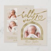 Hallo World Arch Frame Budget Ankündigung (Vorne/Hinten)