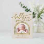 Hallo World Arch Frame Budget Ankündigung (Stehend Vorderseite)