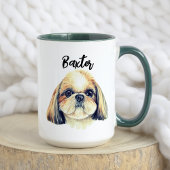 Hallo wunderschön! | Niedlich Watercolor Shih Tzu  Tasse
