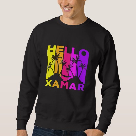 Hallo Xamar Sweatshirt (Vorderseite)