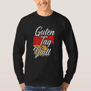 Hallo Y'all Deutsche Wurzeln Deutschland Deutschla T-Shirt
