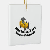 Hallo zu meinem Gabelstapler Keramikornament (Rechts)