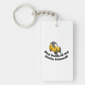 Hallo zu meinem Gabelstapler Schlüsselanhänger (Vorderseite)