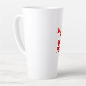 Hallo zu meinem kleinen Freund Great Dane Milchtasse (Linke Ecke)