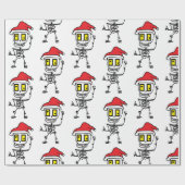 Hallo zu sagen: Albern Skully Holiday Geschenkpapier (Flach)