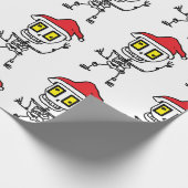 Hallo zu sagen: Albern Skully Holiday Geschenkpapier (Ecke)