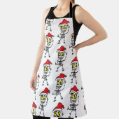 Hallo zu sagen: Albern Skully Holiday Schürze (InSitu)