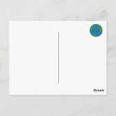 Hallo zum Sonnensystem 2025-Kalender Postkarte (Rückseite)