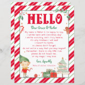 Hallo zurück Elf Willkommen Ich bin zurück Weihnac (Vorne/Hinten)