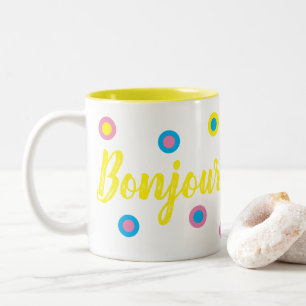 Hallo Zweifarbige Tasse