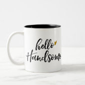 Hallo Zweifarbige Tasse (Links)