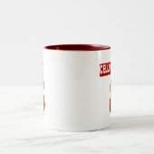 Hallo! Zweifarbige Tasse (Mittel)