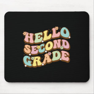 Hallo zweite Klasse für Lehrer Schüler Mousepad